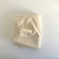 Natural cotton sheet.
