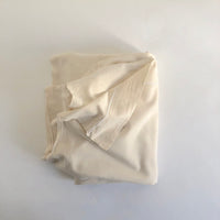 Vintage natural cotton double sheet