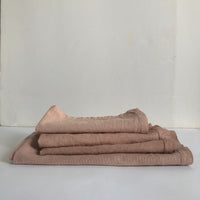 Natural dye pink napkins
