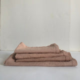 Natural dye pink napkins