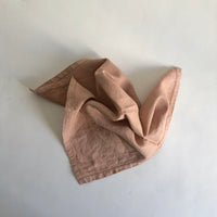 Natural dye pink napkins