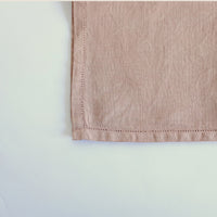 Natural dye pink napkins
