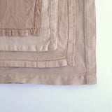 Natural dye pink napkins