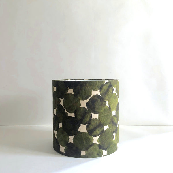 Olive spot lamp shade