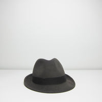 Olive felt hat