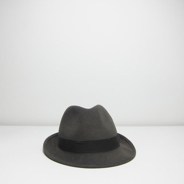 Olive felt hat