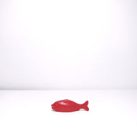 Orange plastic fish