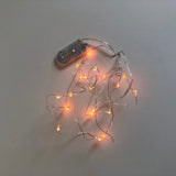 Orange LED wire lights
