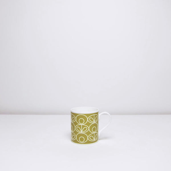 Retro green mug