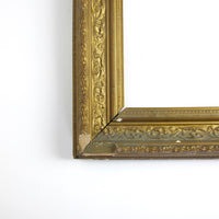 Ornate gold gilt frame