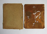 Vintage box of various stencils