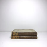 Large vintage books: pair