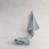 Heavy sky linen napkins