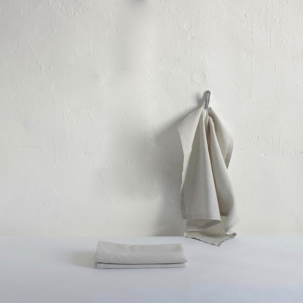 Pale grey linen napkin