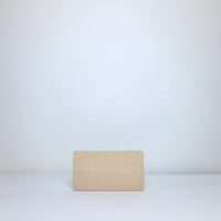 Pale wood rectangle board