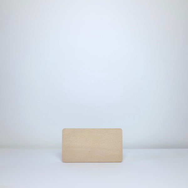 Pale wood rectangle board