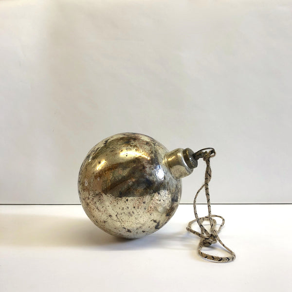 Patina glass bauble: Large
