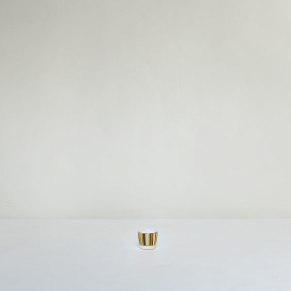 Striped egg cup