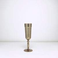 Pewter glass champagne flute