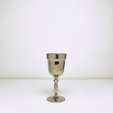 Pewter wine glass