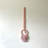 Pink bead garland