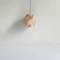 Pink origami decoration
