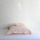 Vintage pink oxford pillow cases