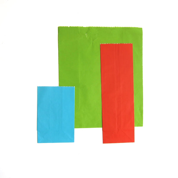 Colour gift bags 1: various