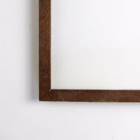 Vintage plain wood frame