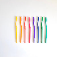 Basic coloured toothbrushes