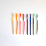 Basic coloured toothbrushes