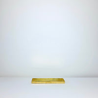 Polished brass tray