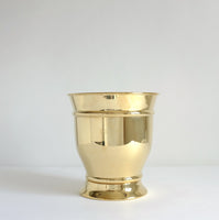 Polish brass chamagne bucket