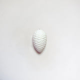 Porcelain acorn: large