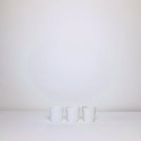Matt porcelain beckers