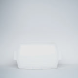 White ceramic tray