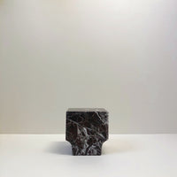 Red marble object
