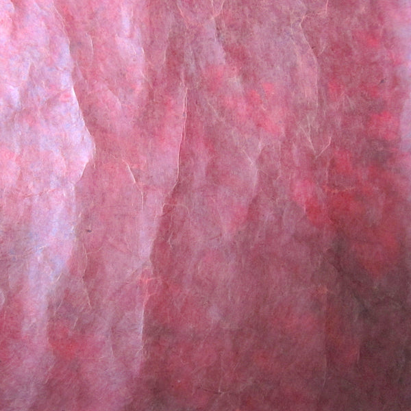 Red waxed paper: handmade
