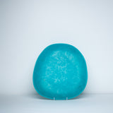 Turquoise resin plate