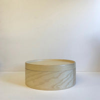 Round plywood box