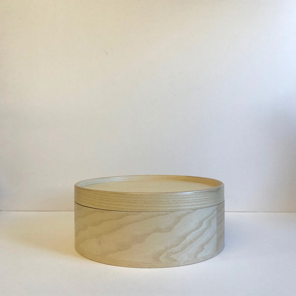 Round plywood box