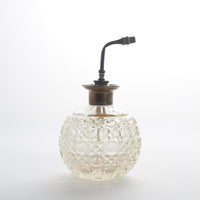 Vintage round glass perfume bottle