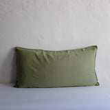 Sage linen pillow case