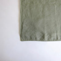 Sage linen pillow case