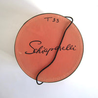 Vintage pink Schiaparelli hat boxes