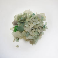 Salvage beach glass
