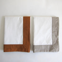Senna oxford trim pillow case