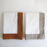 Senna oxford trim pillow case