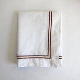 Senna stitched white pillow case