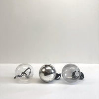 Set of glass baubles: Set of 3